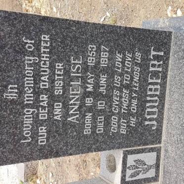 JOUBERT Annelise 1953-1967