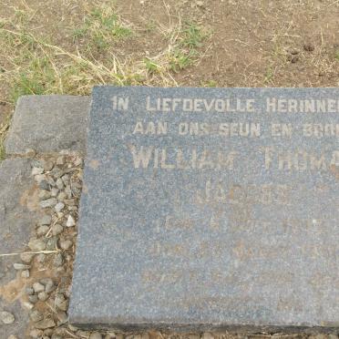 JACOBS William Thomas 1933-1951