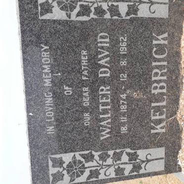KELBRICK Walter David 1874-1962