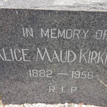 KIRKHAM Alice Maud 1882-1956