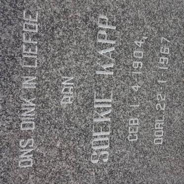 KAPP Soekie 1904-1967