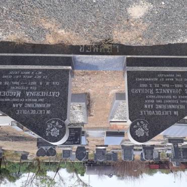 LEMMER Hermanus Johannes Richard 1889-1969 &amp; Catherina Magdelena STEPHENS 1907-1978