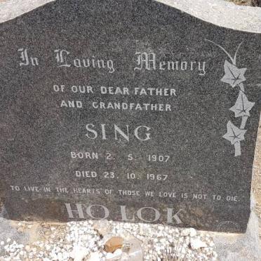 LOK Sing, ho 1907-1967