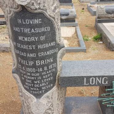LONG Philip Brink 1900-1970