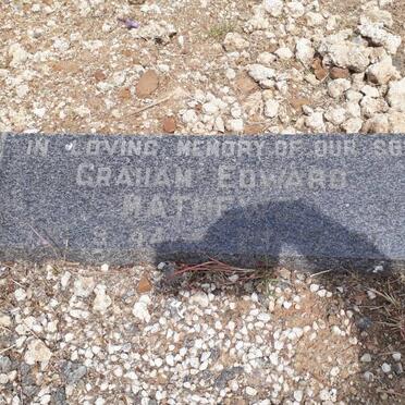 MATHEWS Graham Edward 1944-?