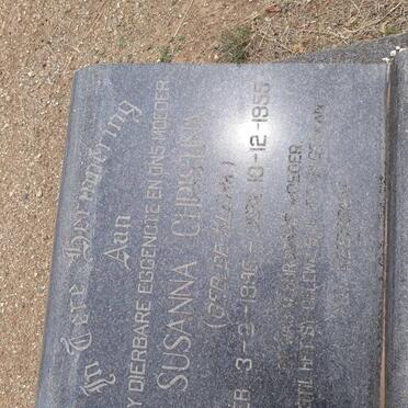 NOLTE Susanna Christina nee De KLERK 193?-1955