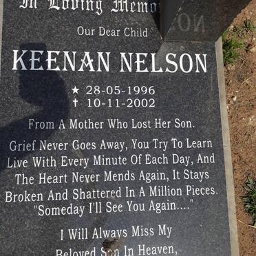 NELSON Keenan 1996-2002