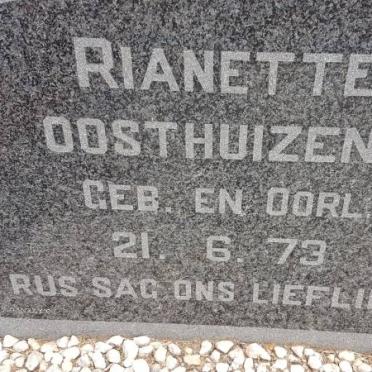 OOSTHUIZEN Rianette 1973-1973