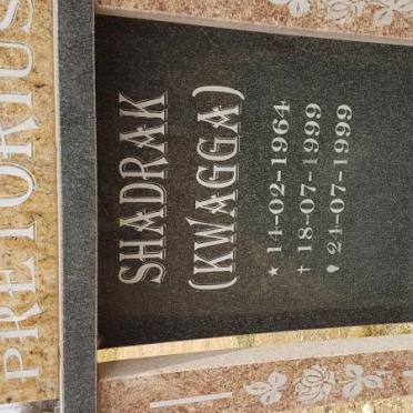 PRETORIUS Shadrak 1964-1999