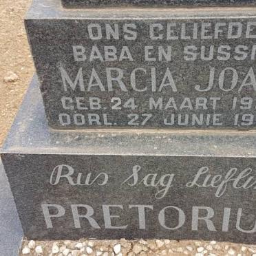 PRETORIUS Marcia Joan 1959-1959