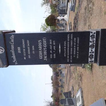 PRETORIUS Gerhardus Jacobus 1905-1971