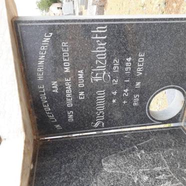 PRETORIUS Susanna Elizabeth 1912-1984