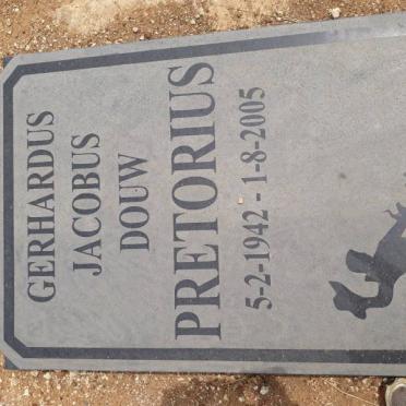 PRETORIUS Gerhardus Jacobus Douw 1942-2005