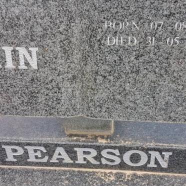 PEARSON Iain 19??-2005