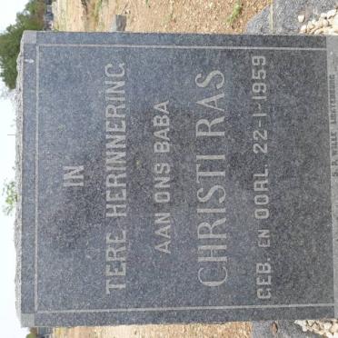 RAS Christi 1959-1959