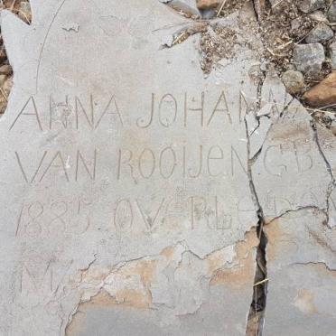 ROOIJEN Anna Johanna, van 1885-