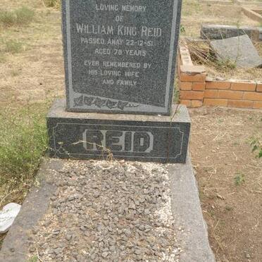 REID William King -1951