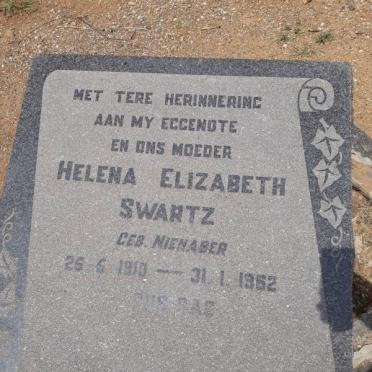 SWARTZ Helena Elizabeth nee NIENABER 1910-1962