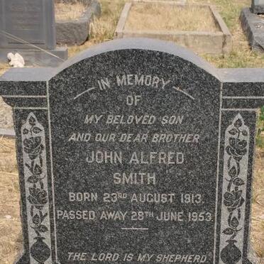 SMITH Johan Alfred 1913-1953