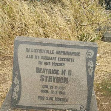 STRYDOM Beatrice M.G. 1917-1951