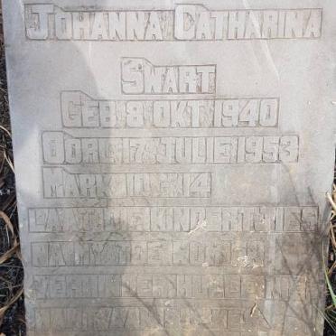 SWART Johanna Catharina 1940-1953