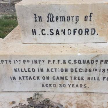 SANDFORD H.C. -1899