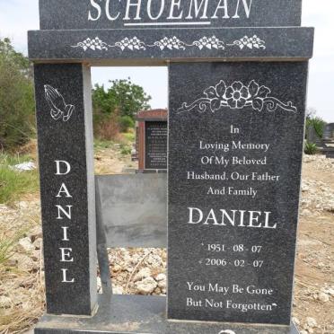 SCHOEMAN Daniel 1951-2006