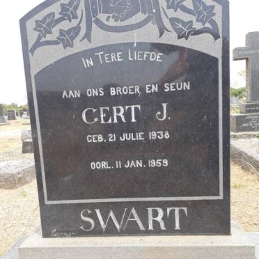 SWART Gert J. 1938-1959