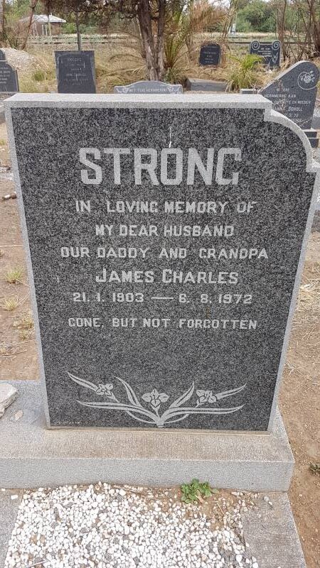 STRONG James Charles 1903-1972