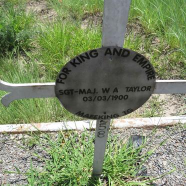 TAYLOR W.A. -1900