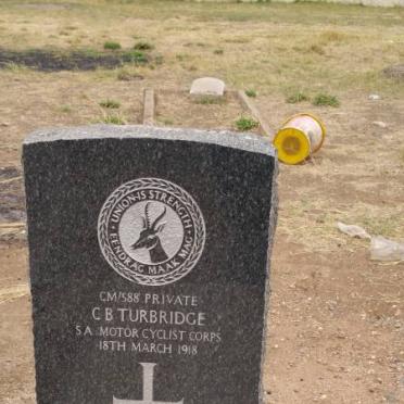 TURBRIDGE C.B. -1918