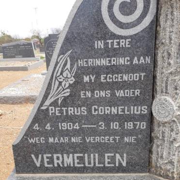 VERMEULEN Petrus Cornelius 1904-1970