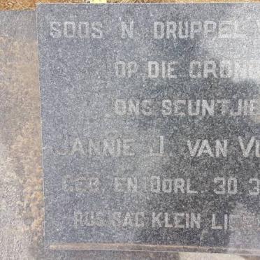 VUUREN Jannie J., van -1974