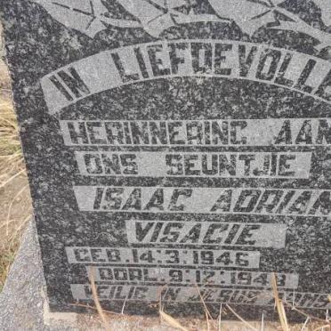 VISAGIE Isaac Adrian 1946-1948
