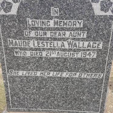 WALLACE Maude Lestella -1947