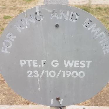 WEST G. -1900