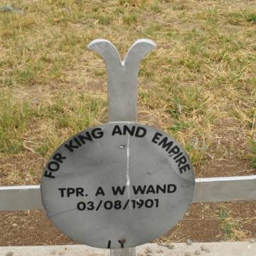 WAND A.W. -1901