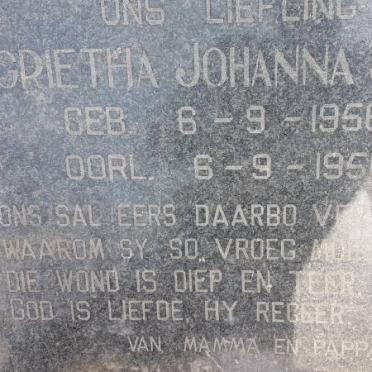 ? Magrietha Johanna Sophia 1956-1956