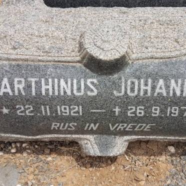 ? Marthinus Johannes 1921-1974