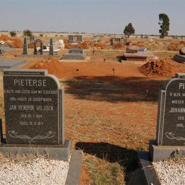 PIETERSE Jan Hendrik Viljoen 1914-1971 &amp; Johanna Susanna 1924-1986