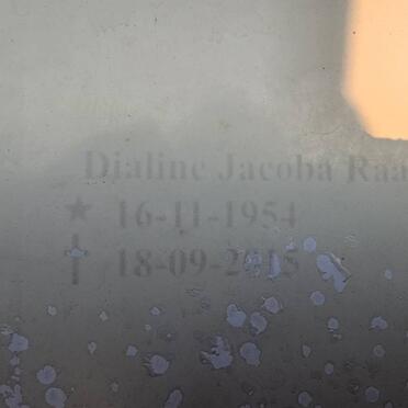 RAATH Dialine Jacoba 1954-2015