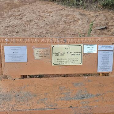 PEARSON John 1949-2024 & Sue 1951-2019