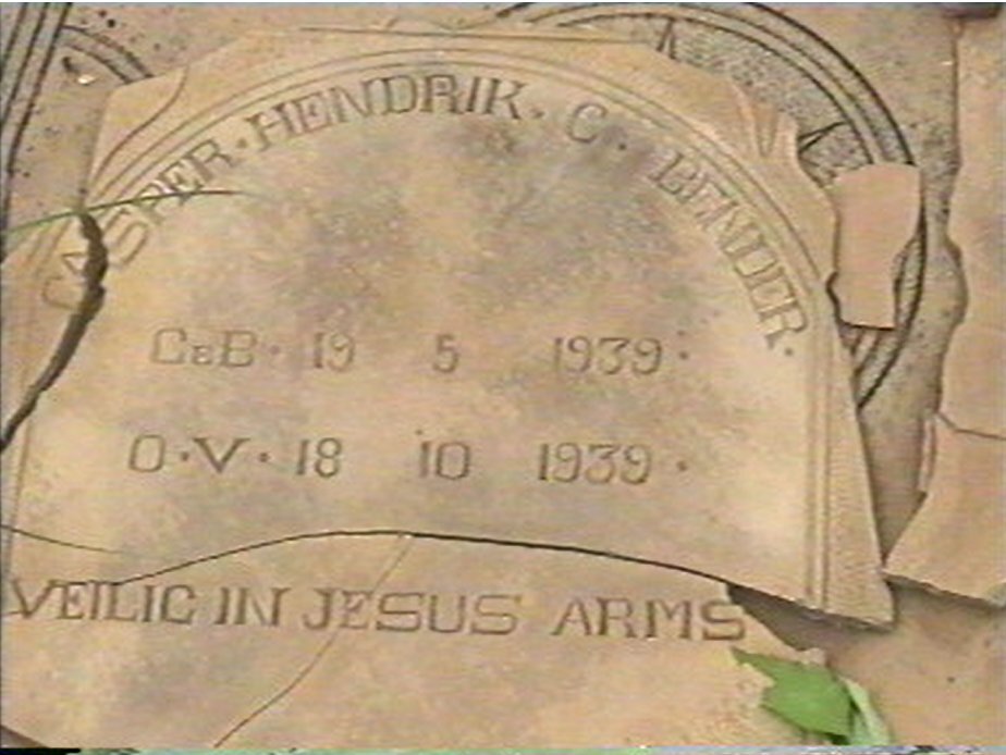 BENDER Casper Hendrik C. 1939-1939