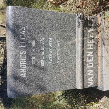 HEEVER Andries Lucas, van den 1892-1975