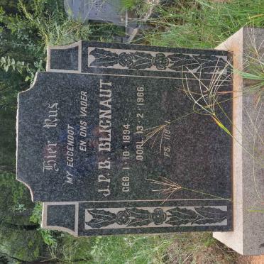 BLIGNAUT J.P.B. 1894-1966