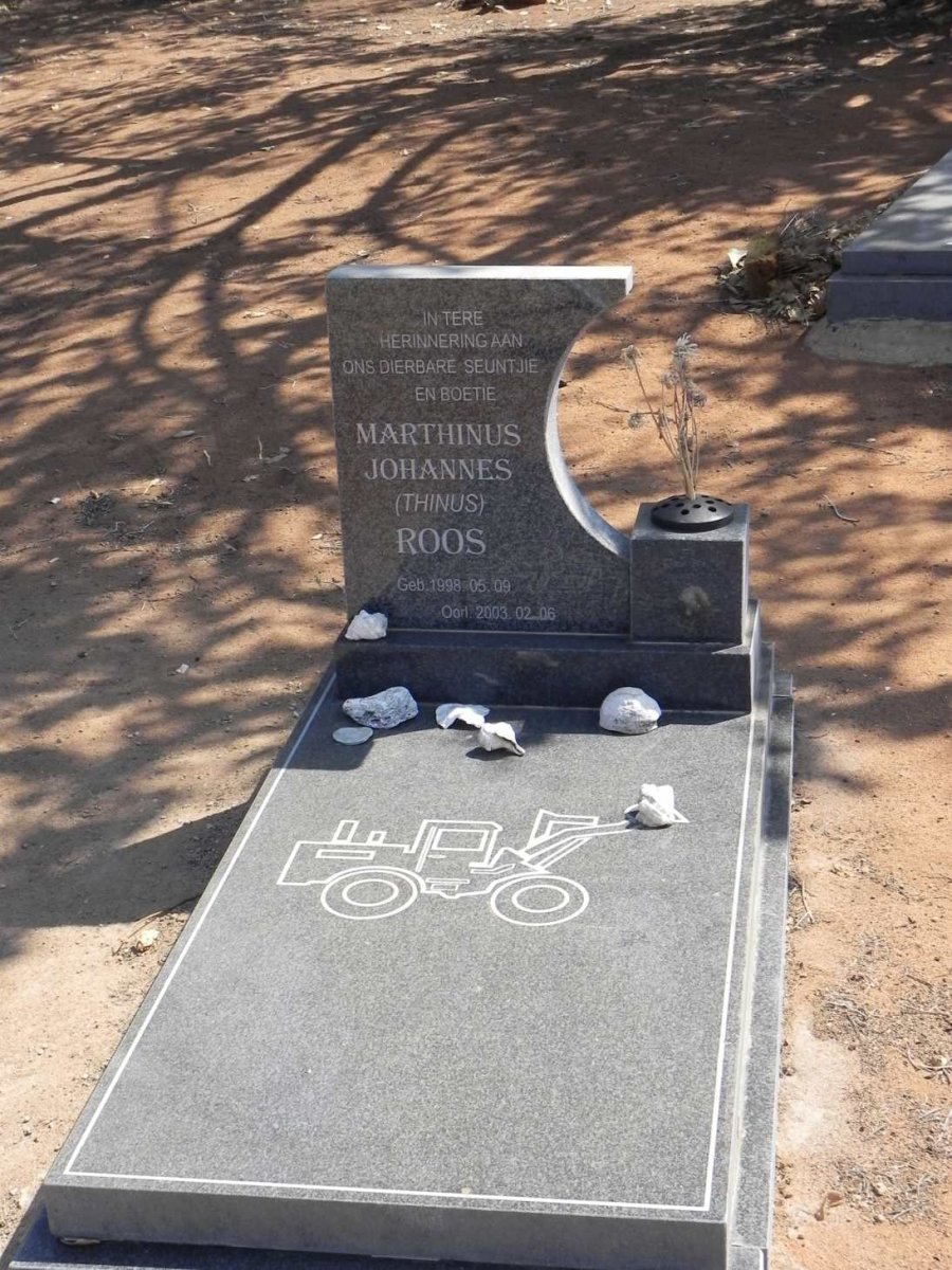 ROOS Marthinus Johannes 1998-2003