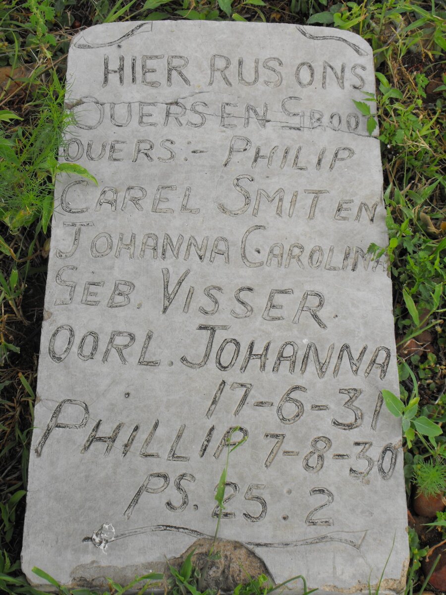 SMIT Philip Carel -1930 &amp; Johanna Carolina VISSER  -1931