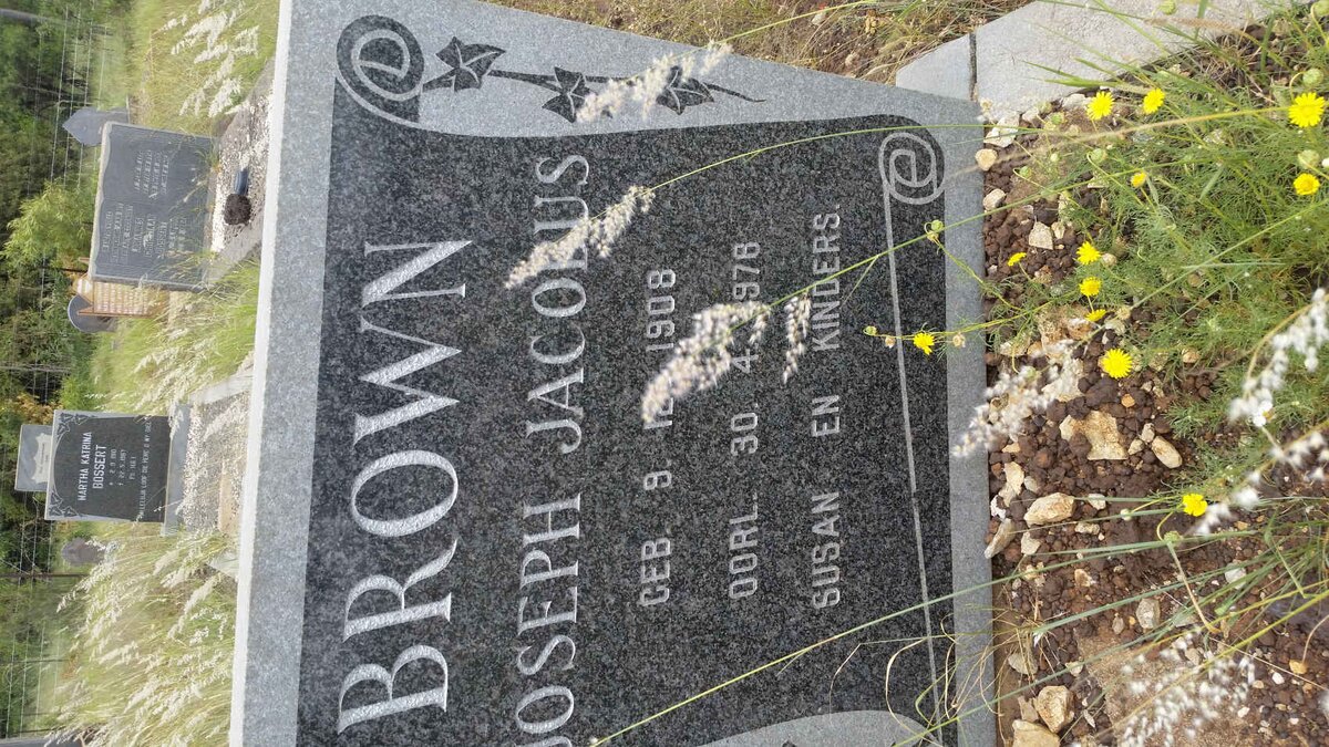 BROWN Joseph Jacobus 1908-1976