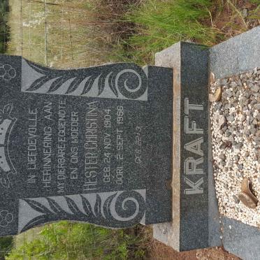 KRAFT Hester Christina 1904-1956