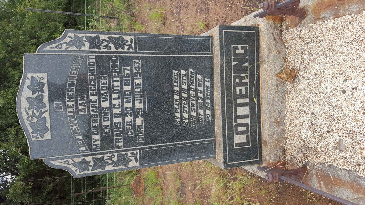 LOTTERING Frans B.C. 1867-1947